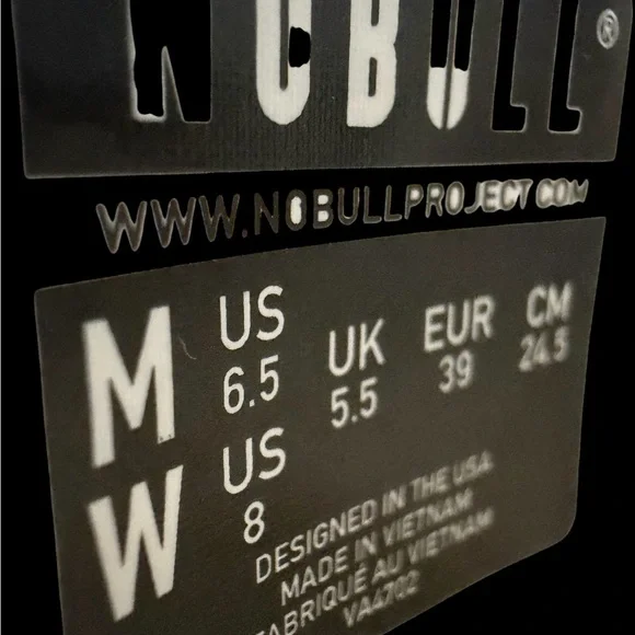 NOBULL Shoes Womens Size 8 White High-Top Trainer Cross Training EU 39 Mens 6.5 - Picture 2 of 5